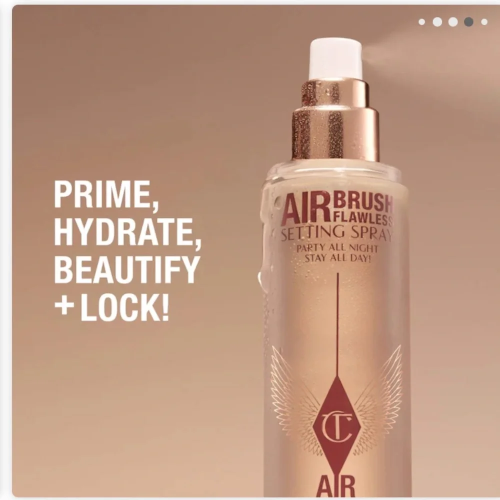 Charlotte Tilbury Airbrush Flawless Setting Spray 🎉 All Night Stay All Day